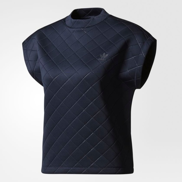 adidas Tops - NWT adidas Originals Diamond Embossed Tee